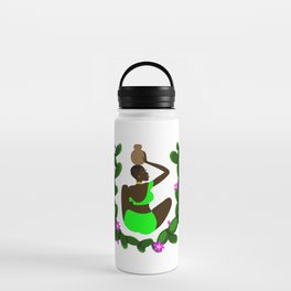 African woman with a vessel Water Bottle