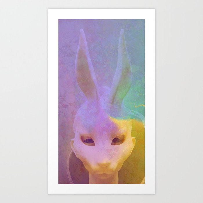 rabbit Art Print