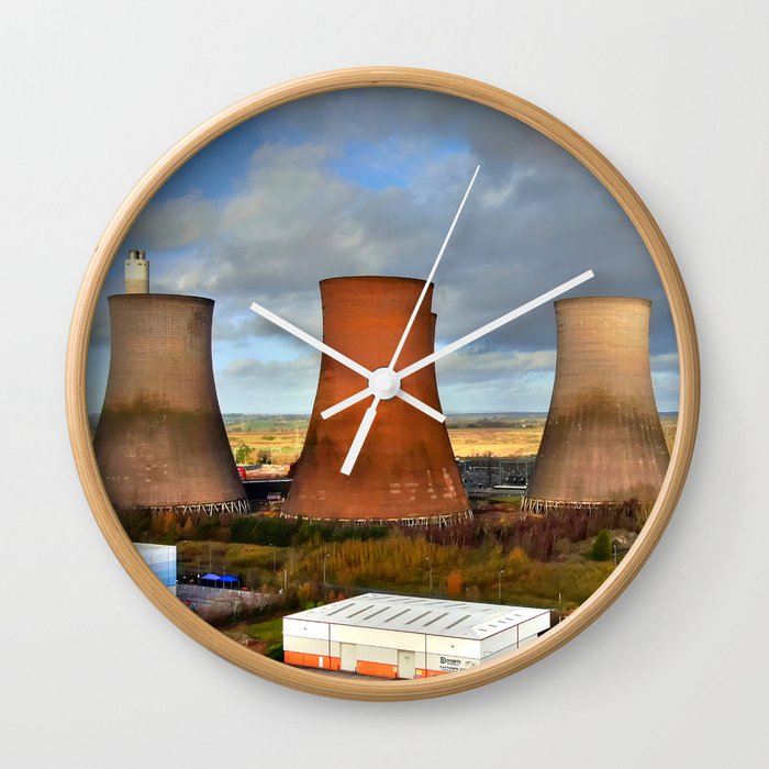 Rugeley Power Station Wall Clock