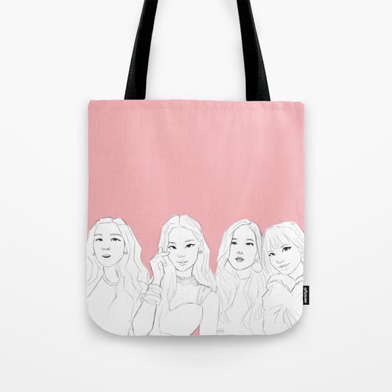 Blackpink Tote Bag By Ohdeerkamilla Society6