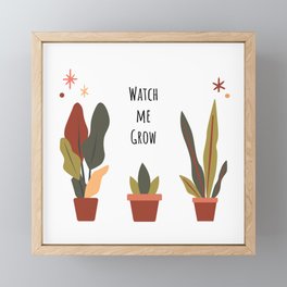 Home Plants Framed Mini Art Print