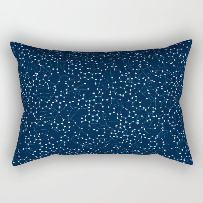 Celestial Molecules Rectangular Pillow