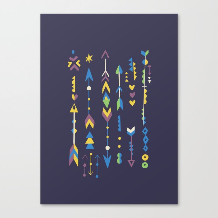 Stars & Arrows Canvas Print