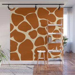 giraffe design pattern Wall Mural