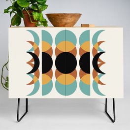 Moon Phases Abstract V Credenza