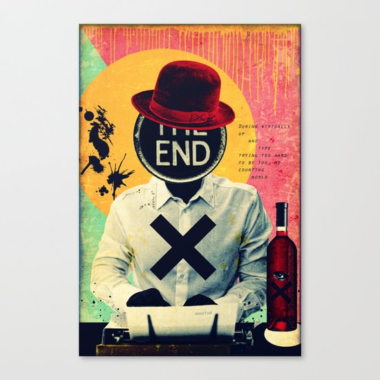 The End Canvas Print