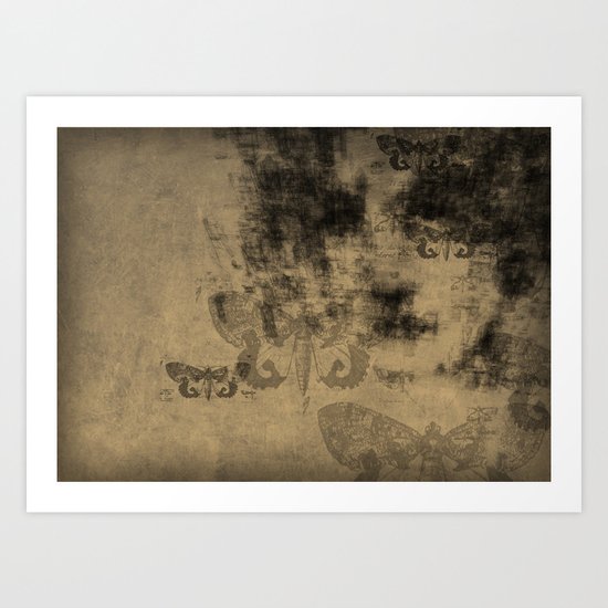 The little shapes of synesthesia Art Print