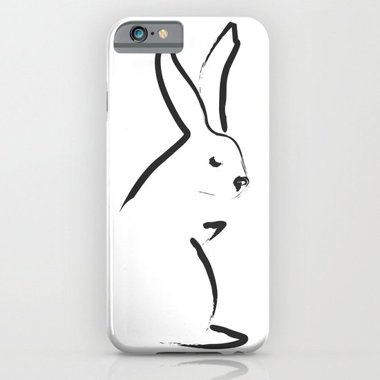 Zen Snow Bunny iPhone & iPod Case