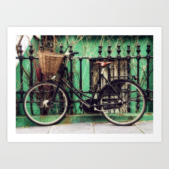 Bicycle at Rest Art Print