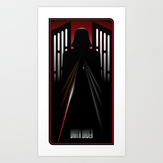 Darth Vader Art Print