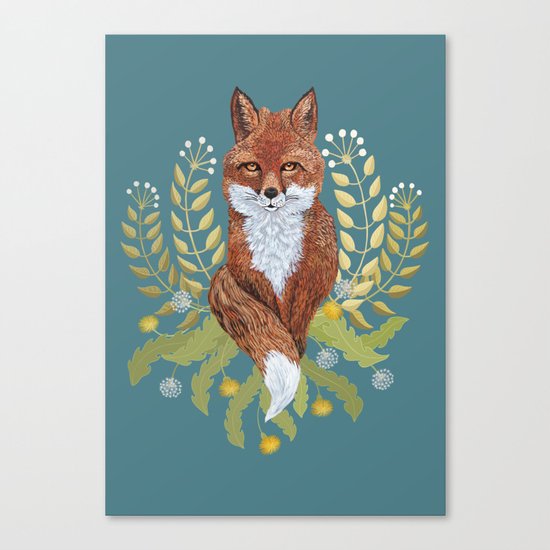 Fox Brown Canvas Print