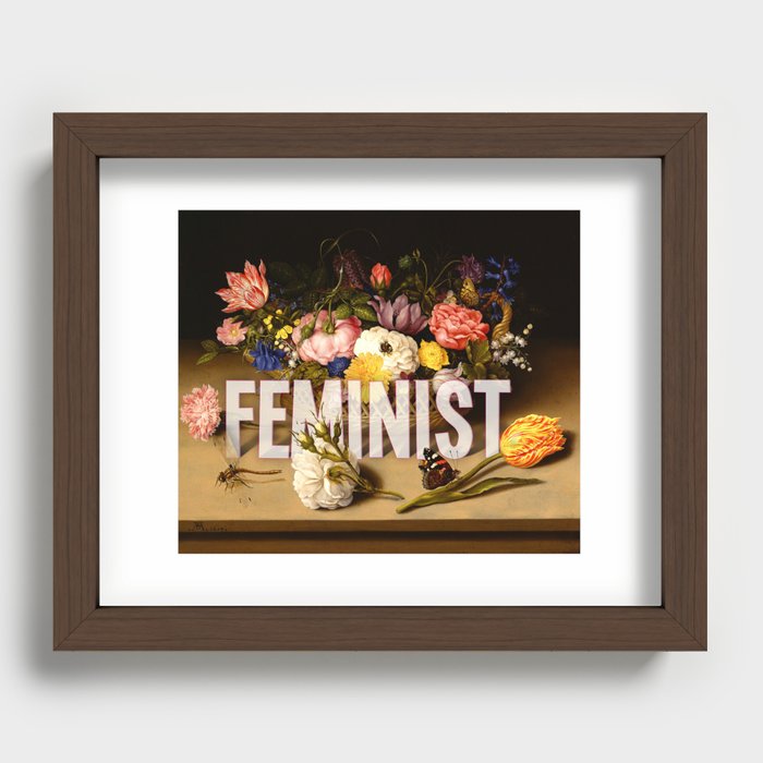 Feminist II Recessed Framed Print