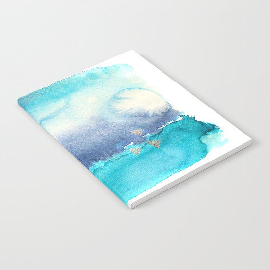 Vibrant horizon || watercolor Notebook