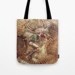 Scary Monster Tote Bag