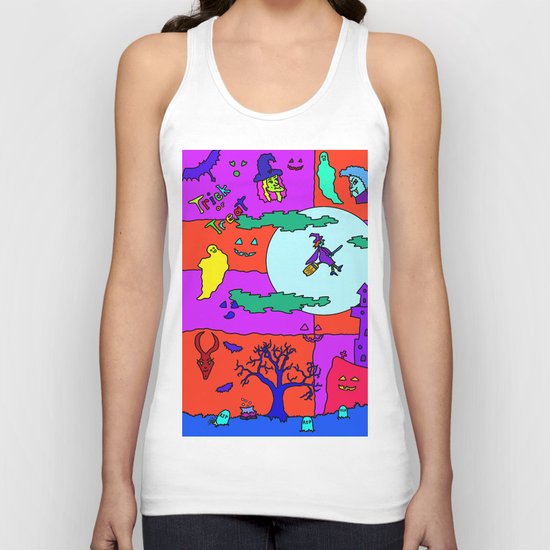Trick or Treat Unisex Tank Top