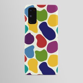 Rainbow Giraffe Splotches Android Case
