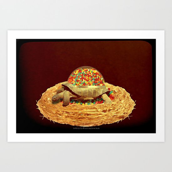 Super Clutch 003 Art Print