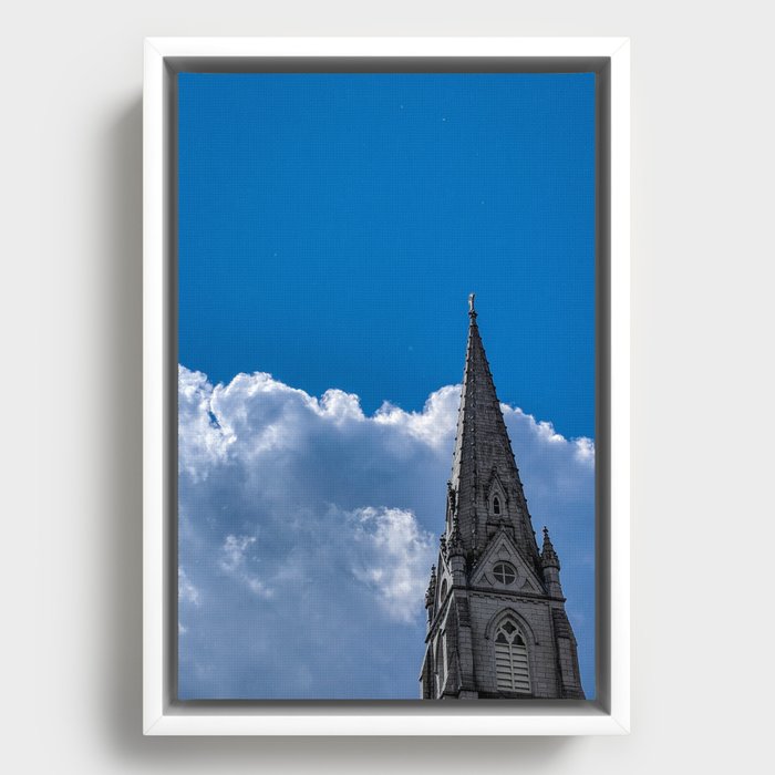 Church Framed Canvas