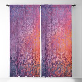 Orange Sunset with Purple Hues | Saletta Home Decor Blackout Curtain