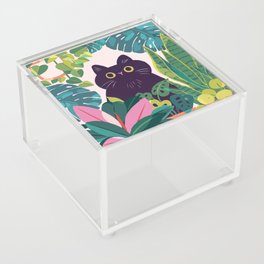 Cat Jungle Acrylic Box