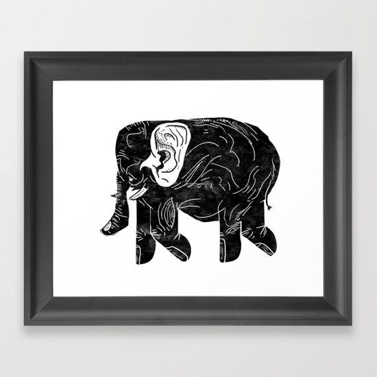 Phingerfant Framed Art Print
