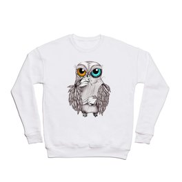 Smoking owl Crewneck Sweatshirt