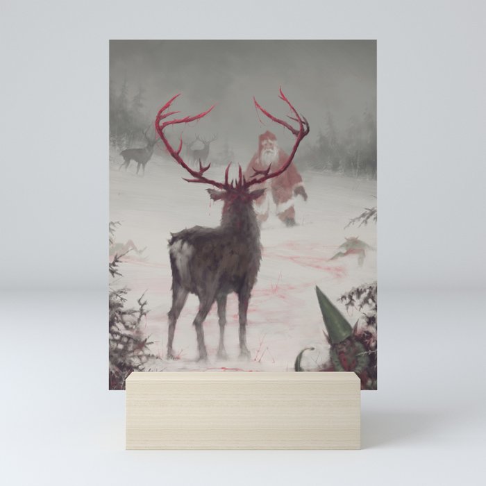 Rudolph uprising Mini Art Print