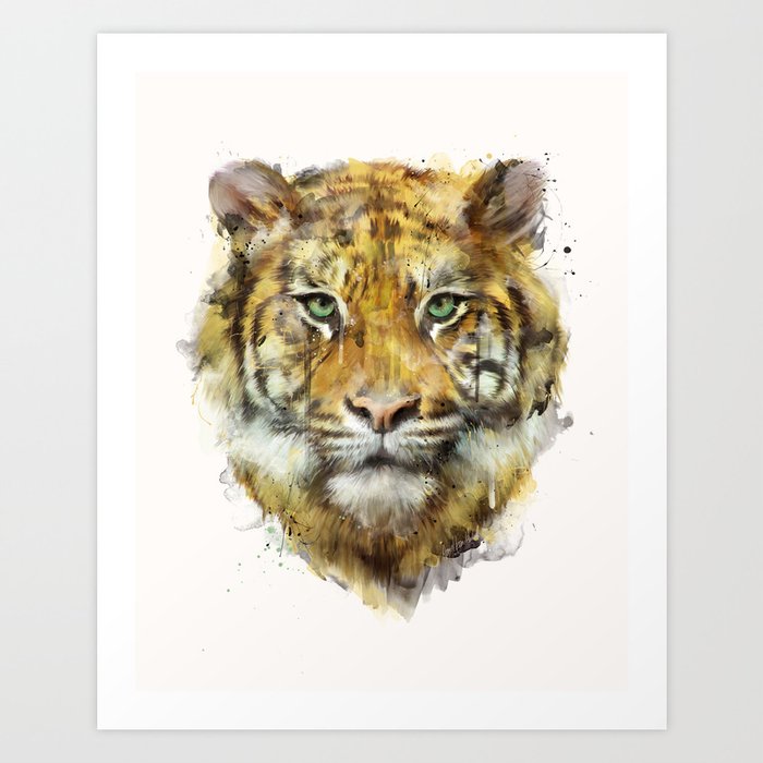 Tiger // Strength Art Print