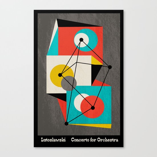 Lutoslawski Concerto for Orchestra Canvas Print