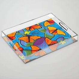 Kaleidoscope of Color Acrylic Tray