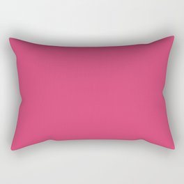 Vivid Cerise Rectangular Pillow