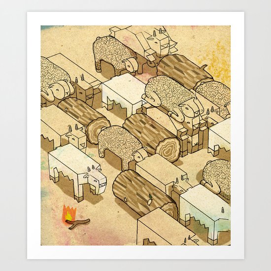 Sacrifice Art Print