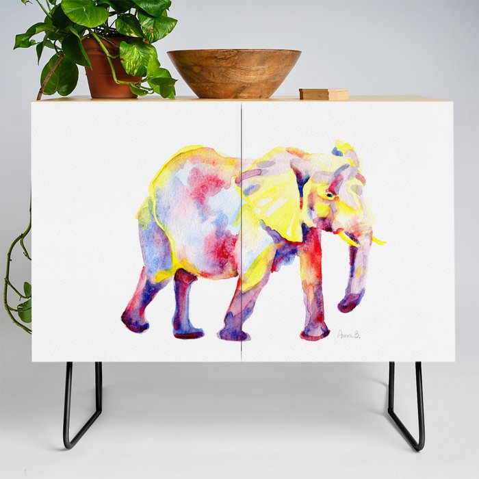 Elephant - Multicolor Credenza