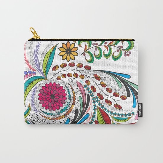 Colorful Vibes Carry-All Pouch