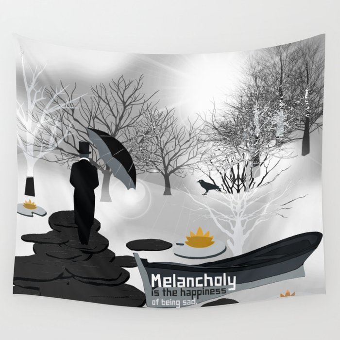 Melancholy 5 Wall Tapestry