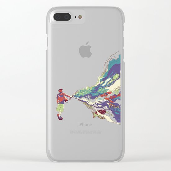 Bring it back Clear iPhone Case