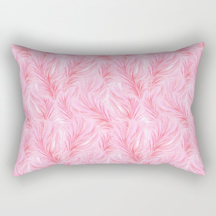 Flamingo pink Rectangular Pillow