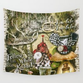 White Rabbit Wall Tapestry