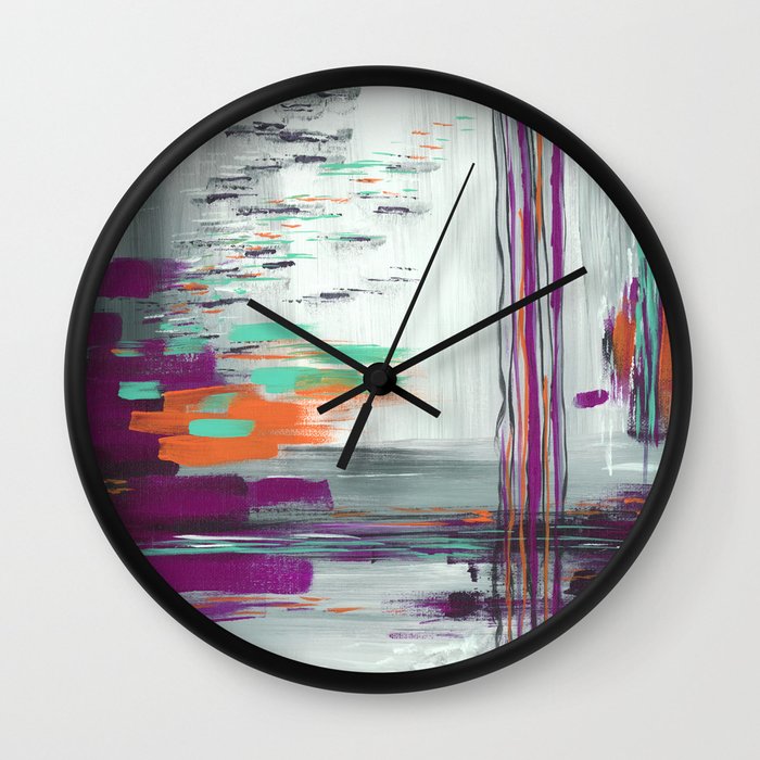Iridescence Wall Clock