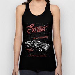 Street Customs Royal Fairgrounds Tank Top | Graphic, Distressed, Vintage, Classiccar, Americanmuscle, Vintagecar, Truckcar, Camino, Customengine, Classiccarshow 