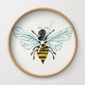 Honey Bee Wall Clock