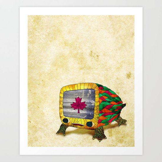 Mr. Morrocoy Art Print