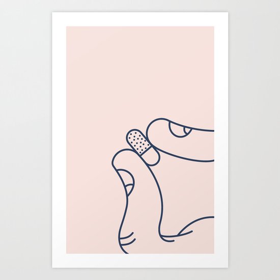 Happiness Art Print
