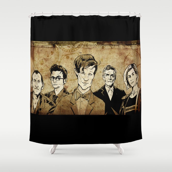 Doctor Who Nine Ten Eleven Twelve And Thirteen Shower