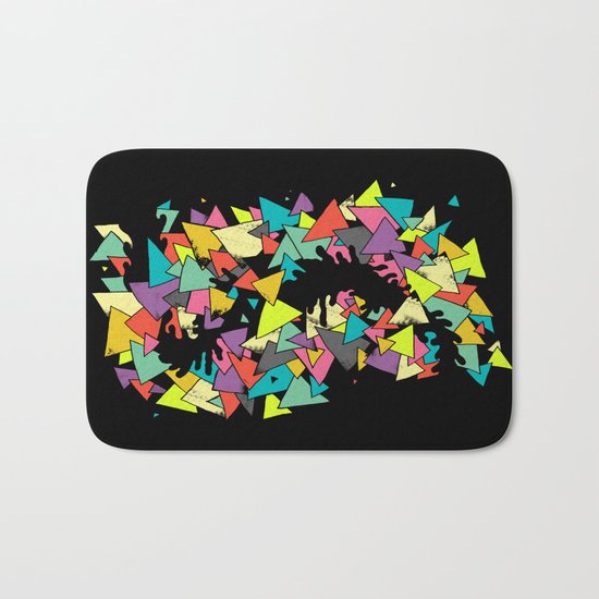 Triangles Bath Mat