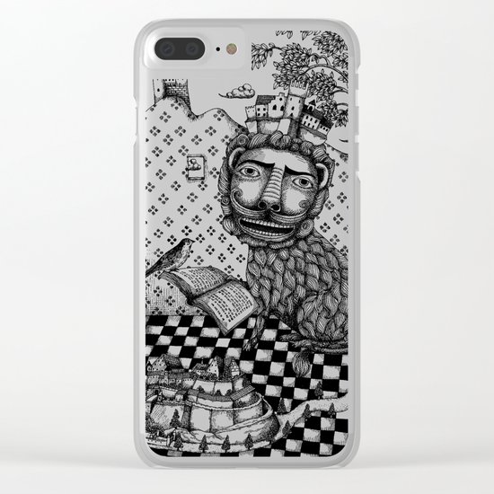 The Lion's Story Hour Clear iPhone Case