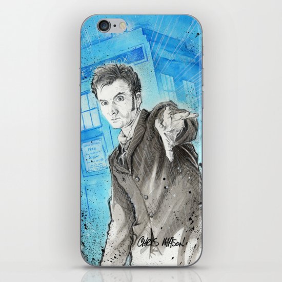 Doctor Who: The 10th Doctor iPhone & iPod Skin