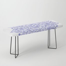 Very Peri 2022 Color Of The Year Violet Periwinkle Mandala III Bench