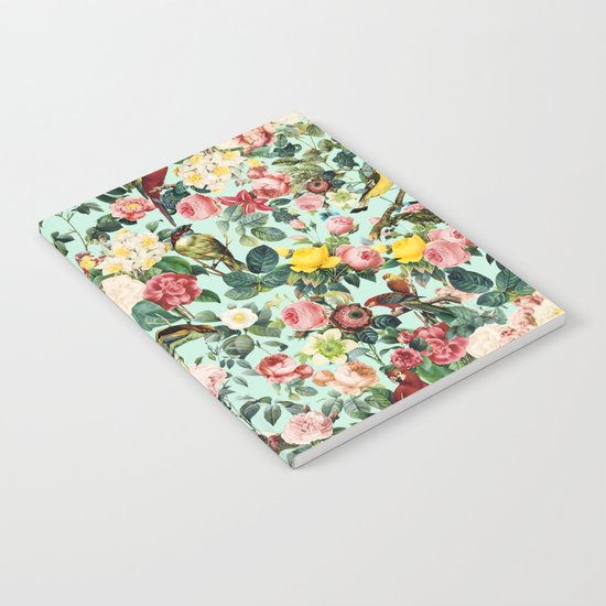 Floral and Birds III Notebook