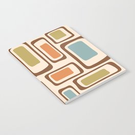 Mid Century Modern Abstract Composition 823 Notebook